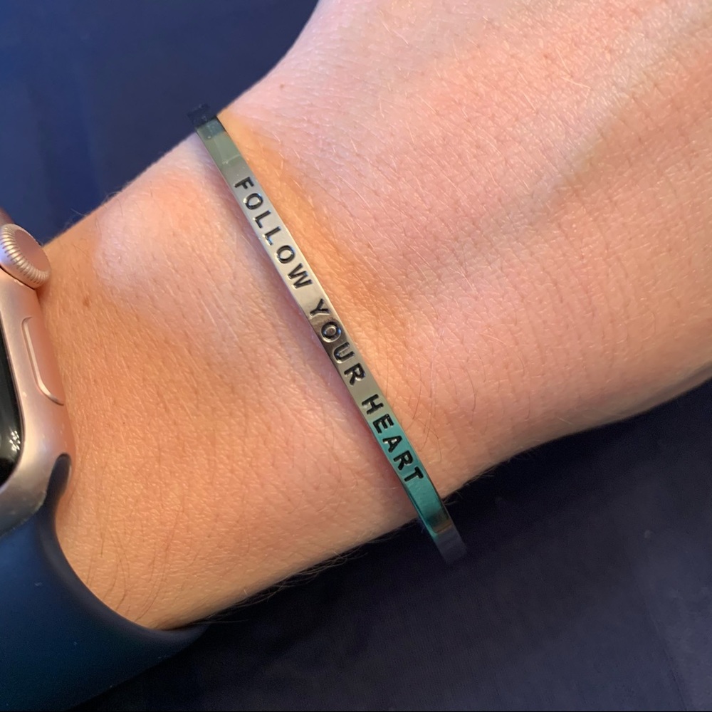 NWT MantraBand “Follow Your Heart”